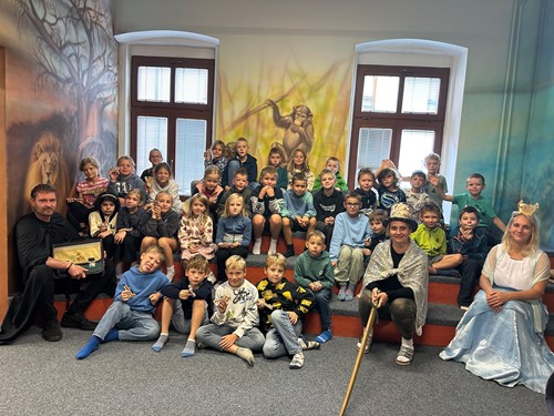 Klíčování v Městské knihovně Slavoj