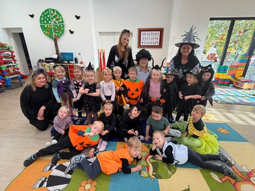 Halloween ve školce